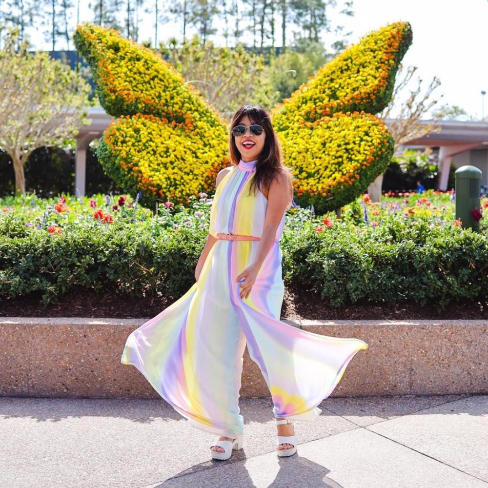 Pastel Rainbow Halter Jumpsuit med NWT fairy
